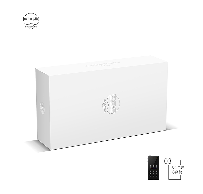 BBS声卡产品包装设计