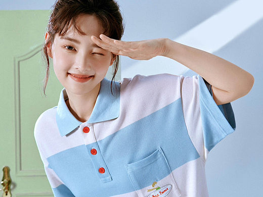 Set韩国模特家居服拍摄作品