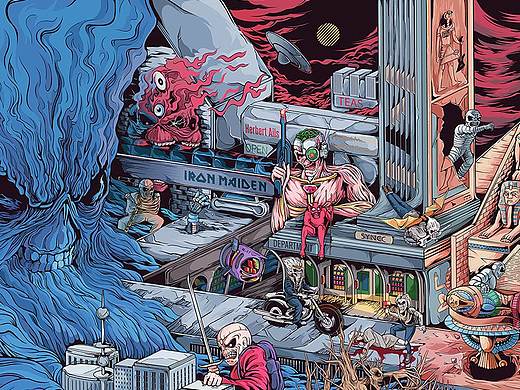 new frontier-致敬 iron maiden