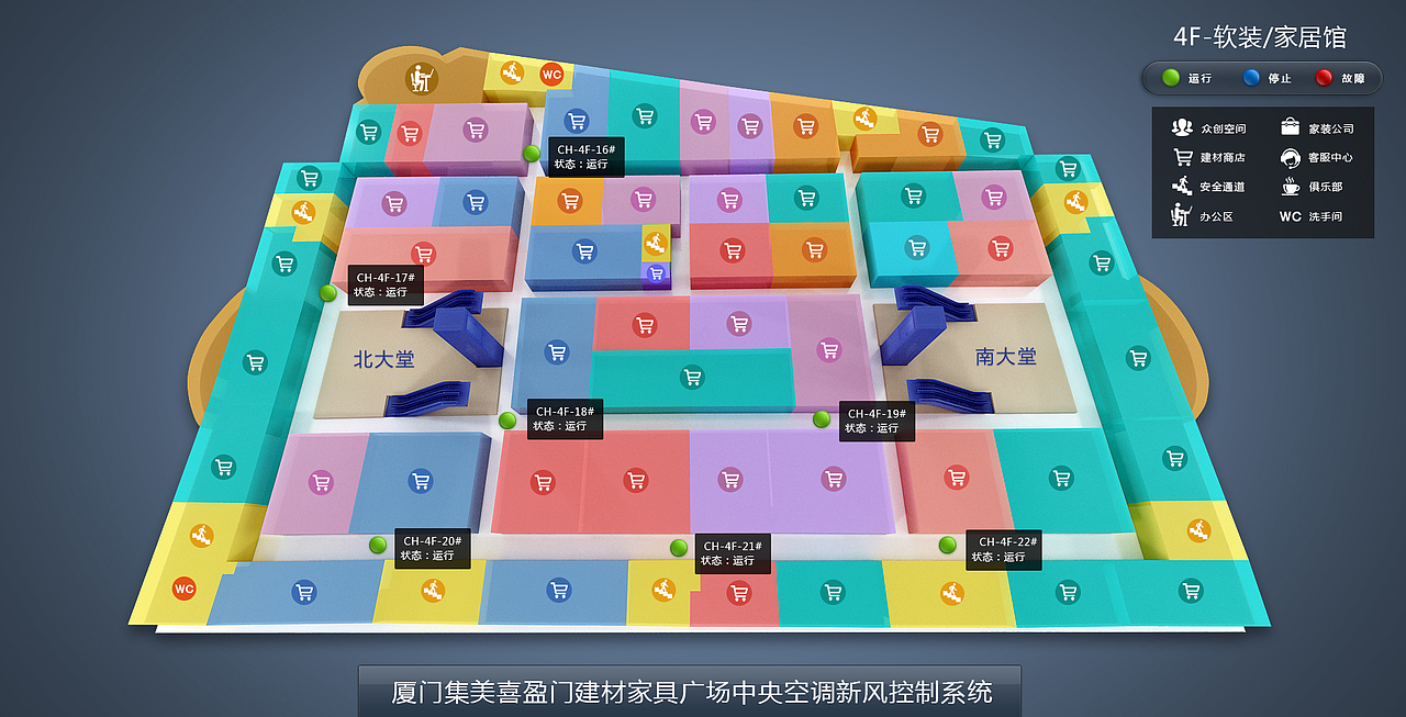 厦门喜盈门建材商城布局图（图ZMTU0OTg5NzQ0） - 建筑/空间 - 站酷设计师熵汤设计原创素材 - 站酷ZCOOL