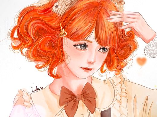 头像练习（个人主页-ZNTM4OTM0ODA=） - 创作习作 - 站酷设计师Lulu露露璐原创素材 - 站酷ZCOOL