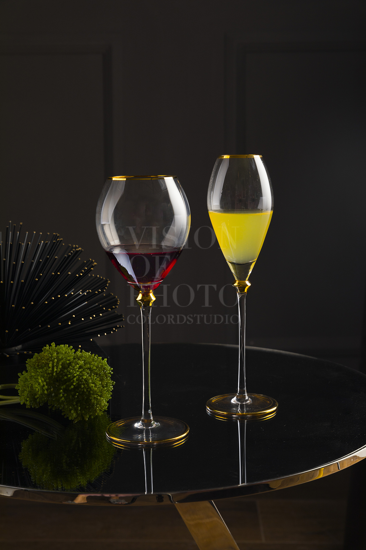 轻奢风餐具摄影 高脚杯摄影