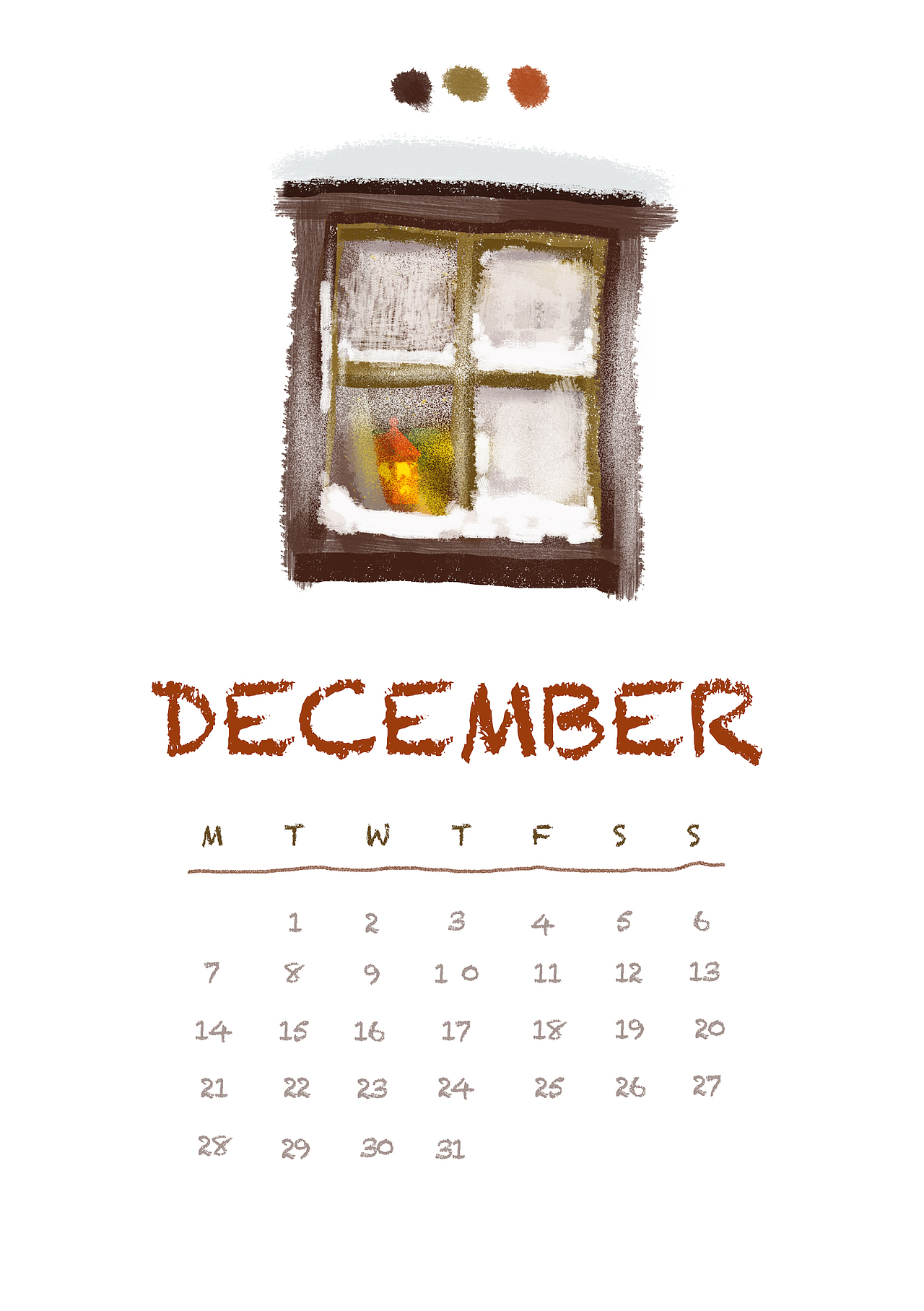 窗·口 月历（图ZMjAxNDM2MzMy） - 创作习作 - 站酷设计师E1noch原创素材 - 站酷ZCOOL