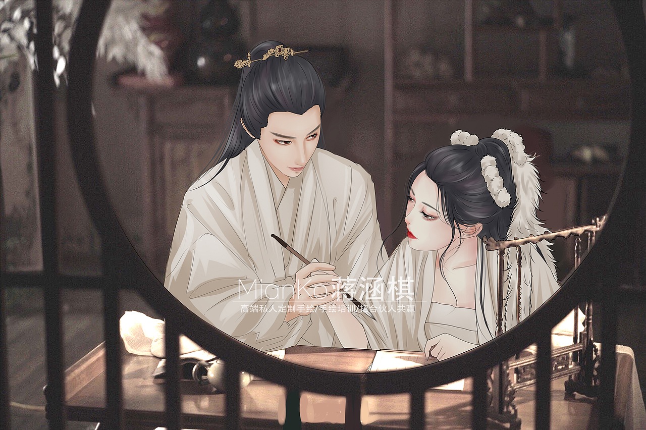 古风漫画|动漫|单幅漫画|手绘画师蒋涵棋_原创作品-站酷(zcool)