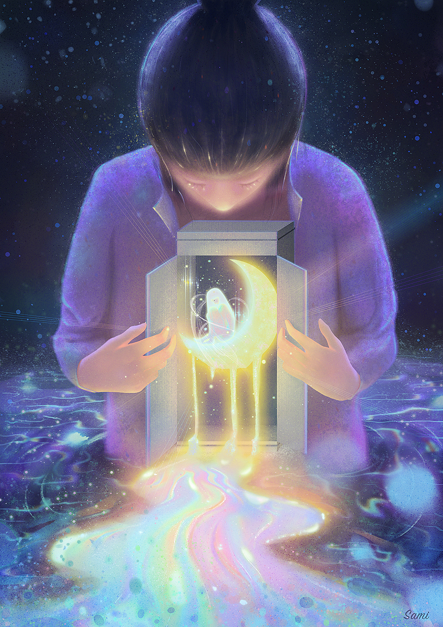 Come out（图ZMTQyMDY3MzIw） - 艺术插画 - 站酷设计师S_sami原创素材 - 站酷ZCOOL