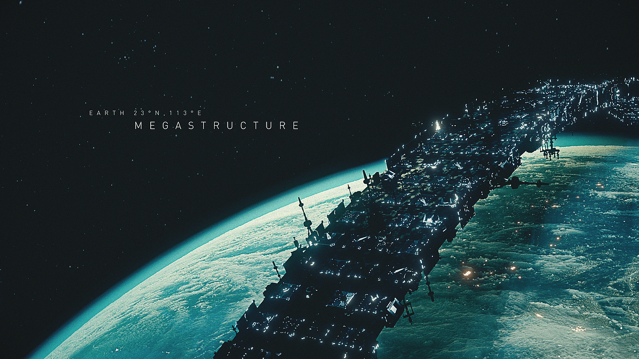 Earth Megastructure 地球巨构（图ZMjM3MTIyNzg4） - 场景 - 站酷设计师Javer原创素材 - 站酷ZCOOL