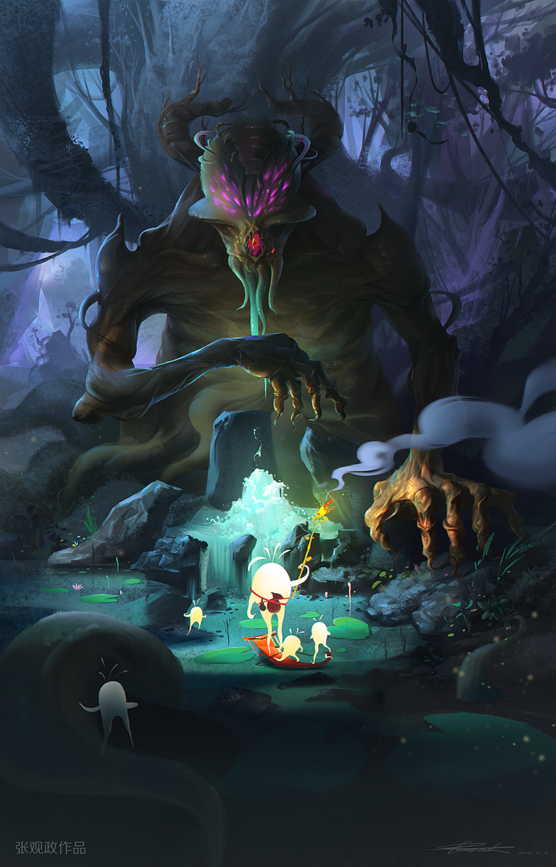 2018年绘画作品集（图ZMTQwMTU3MzY0） - 商业插画 - 站酷设计师张观政原创素材 - 站酷ZCOOL