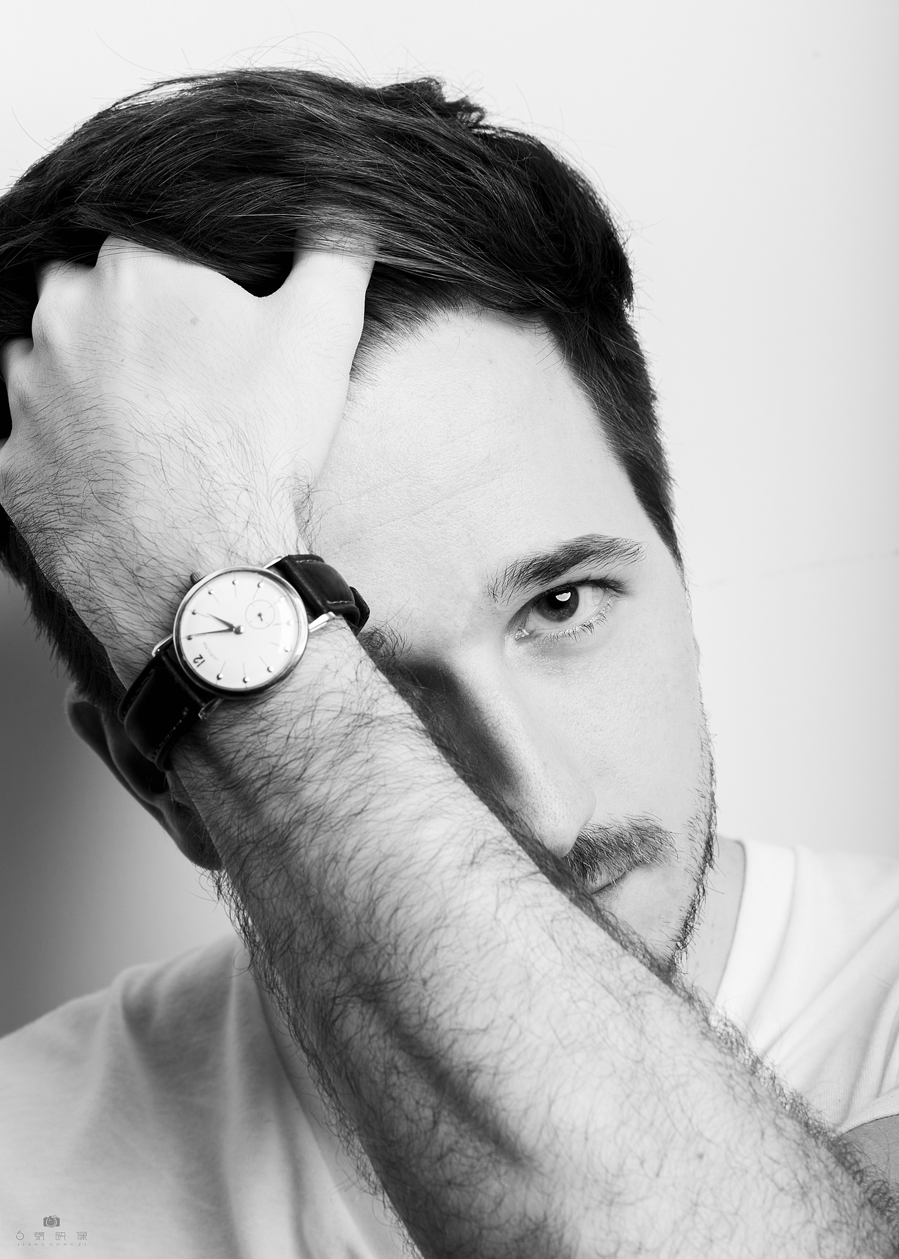 第一次拍欧美型男肖像