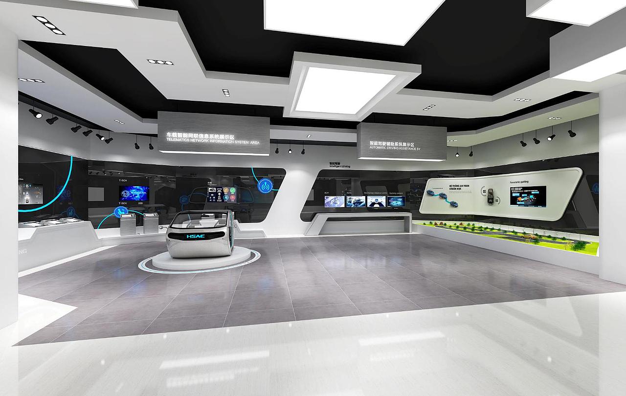 航盛集团展厅空间设计