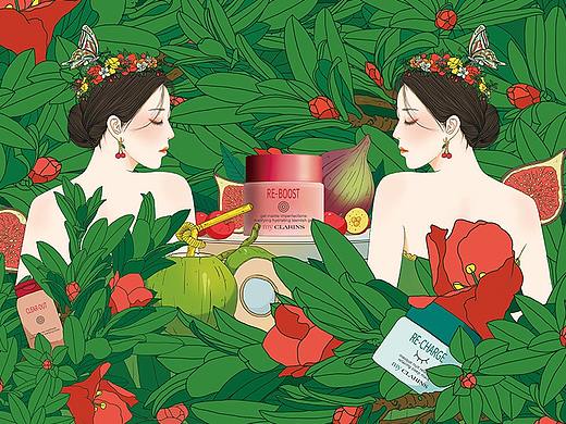 my CLARINS寻找天然好食肌#玫瑰“食界”