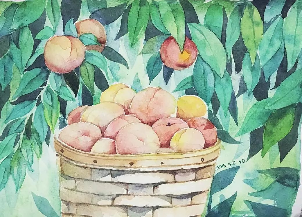 2016年水彩作品（图ZMTA2NjQ1NTUy） - 艺术插画 - 站酷设计师有柚子原创素材 - 站酷ZCOOL