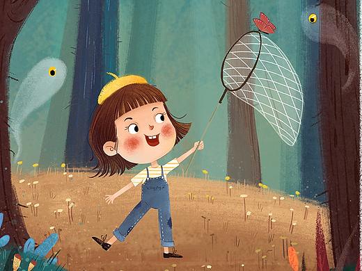 儿童场景插画（个人主页-ZNTU1NjkxMDQ=） - 儿童插画 - 站酷设计师桐影含伤原创素材 - 站酷ZCOOL