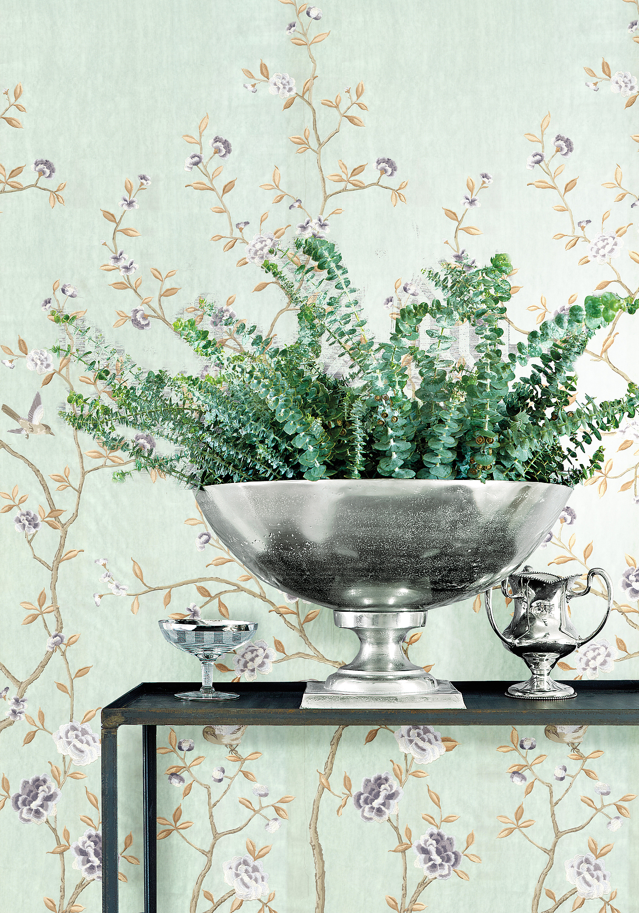 《刺绣窗帘.壁布效果图》