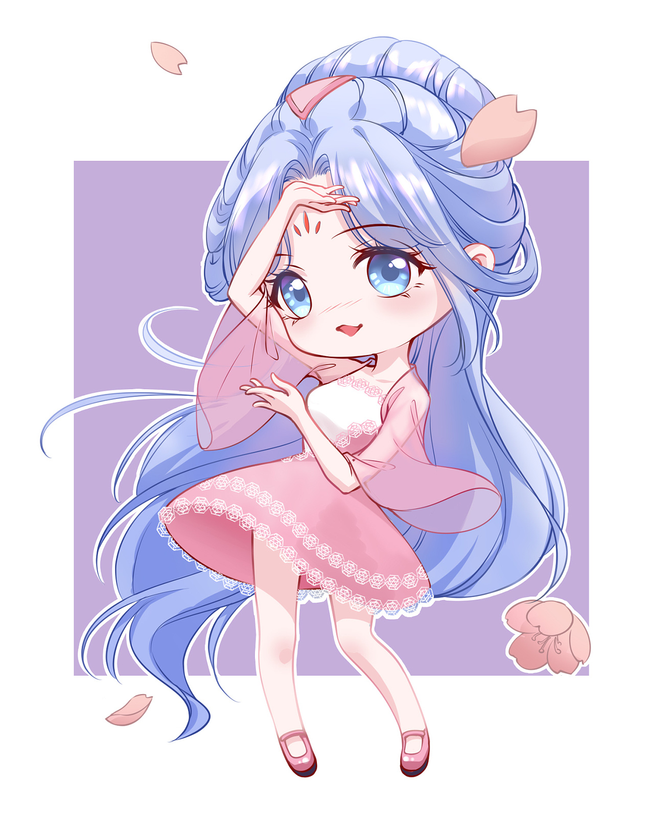 动漫同人q版创作|插画|创作习作|arora_ - 原创作品 - 站酷 (zcool)