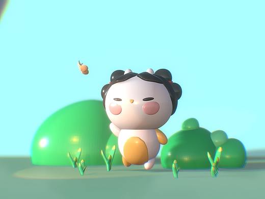 NOMAD 3D小作品（個人主頁-ZNTE3NTk0ODQ=） - 人物/生物 - 站酷設(shè)計師宅喵橙子原創(chuàng)素材 - 站酷ZCOOL