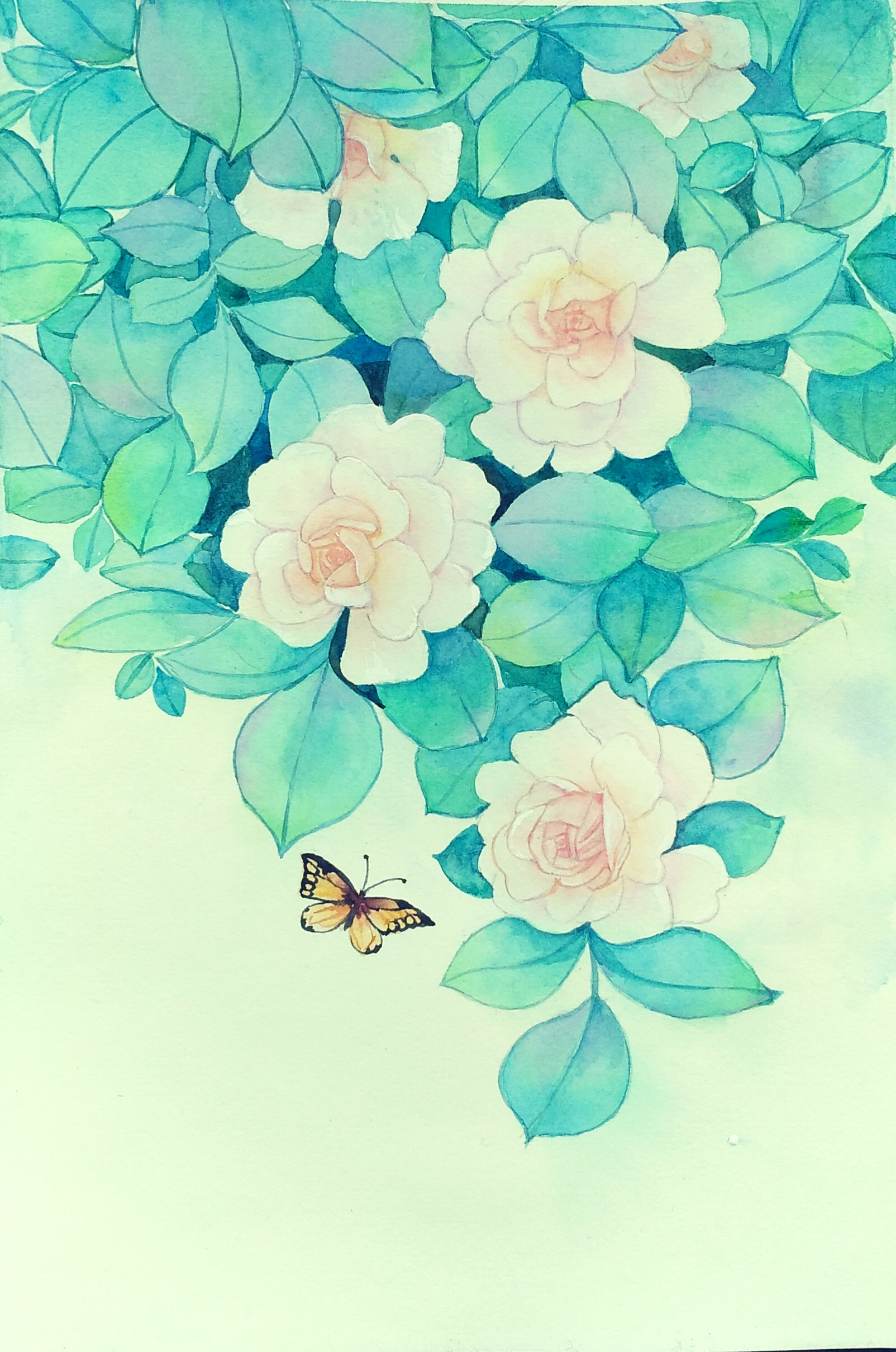 春暖花开|插画|创作习作|冉小稳 - 原创作品 - 站酷 (zcool)