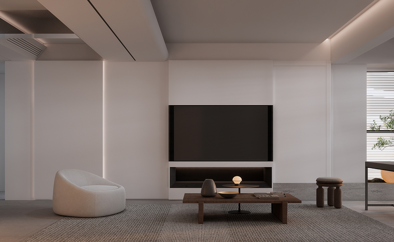 靜謐的家｜廿上設(shè)計(jì)（圖ZMzE0MDc0NzIw） - 家裝設(shè)計(jì) - 站酷設(shè)計(jì)師聽夏_原創(chuàng)素材 - 站酷ZCOOL