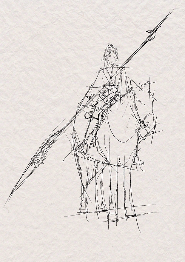 王者荣耀 马上云缨（图ZMzIwOTkzNzYw） - 商业插画 - 站酷设计师春光灿烂Pipi皮原创素材 - 站酷ZCOOL