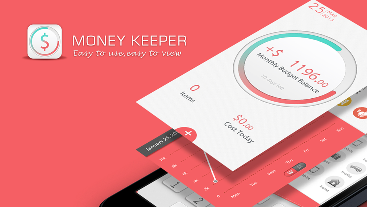 money keeper－记账工具（图ZNDcxNDgxMDg=） - APP界面 - 站酷设计师wing00900原创素材 - 站酷ZCOOL