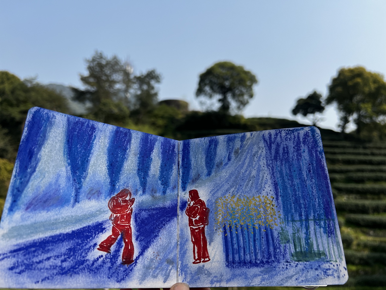 随走速写（图ZMzg4OTMzNzMy） - 创作习作 - 站酷设计师妮娜插画原创素材 - 站酷ZCOOL