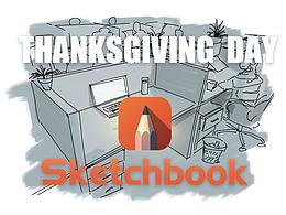 感恩節(jié)插畫設(shè)計(jì)