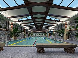 天和温泉酒店游泳池