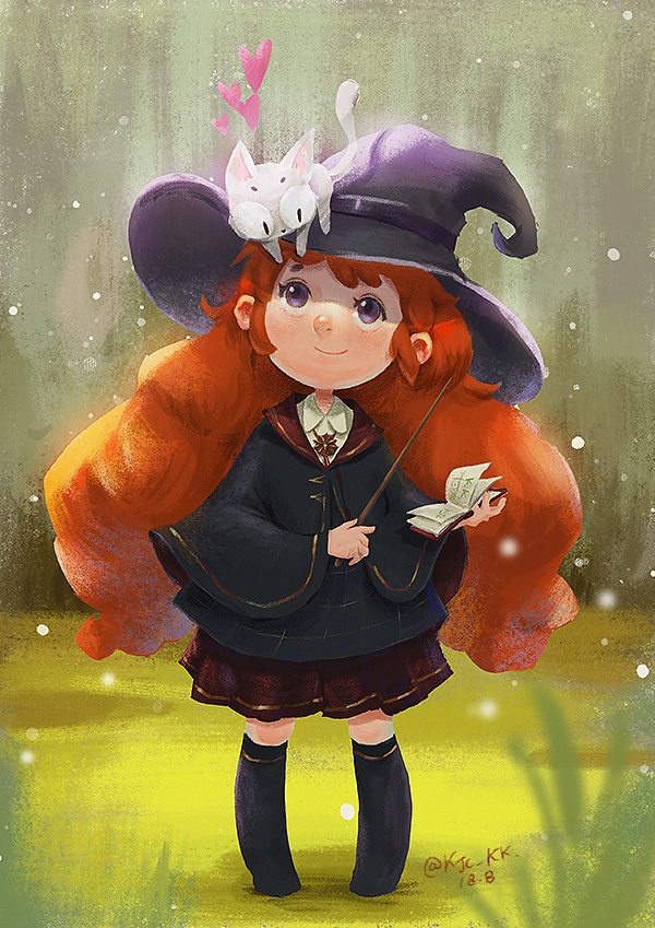 小魔女和她的小伙伴