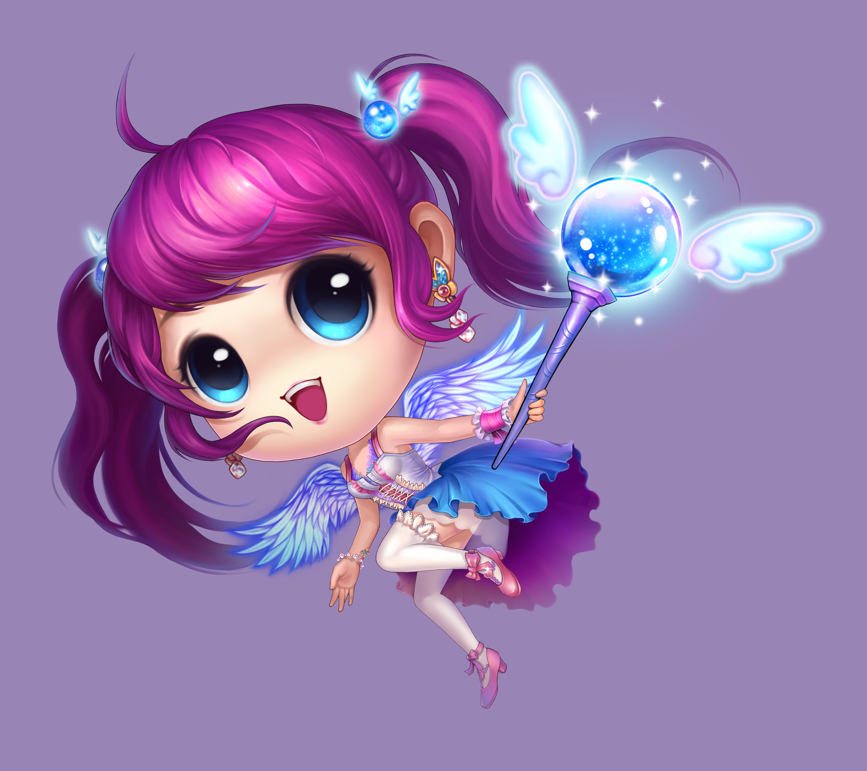 一些q版~|插画|游戏原画|小吱桃桃 - 原创作品 - 站酷 (zcool)