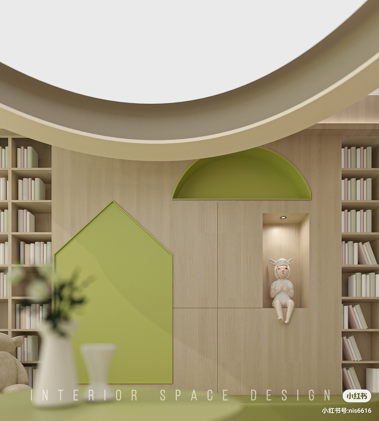 儿童英语培训空间设计（图ZMjU0MTIyNjU2） - 商业空间设计 - 站酷设计师设计师宋公子原创素材 - 站酷ZCOOL