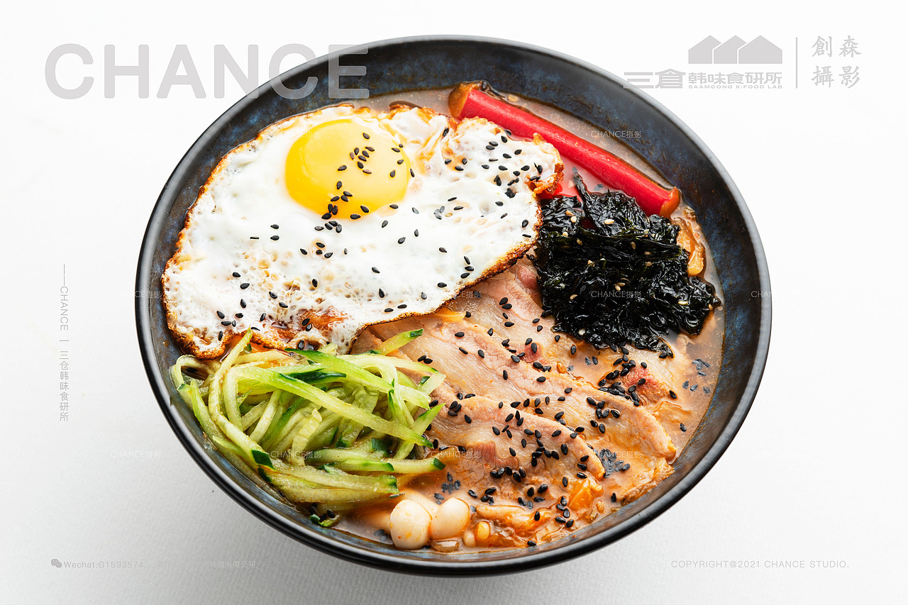 韩式料理摄影 | 韩味食研所菜品白底场景