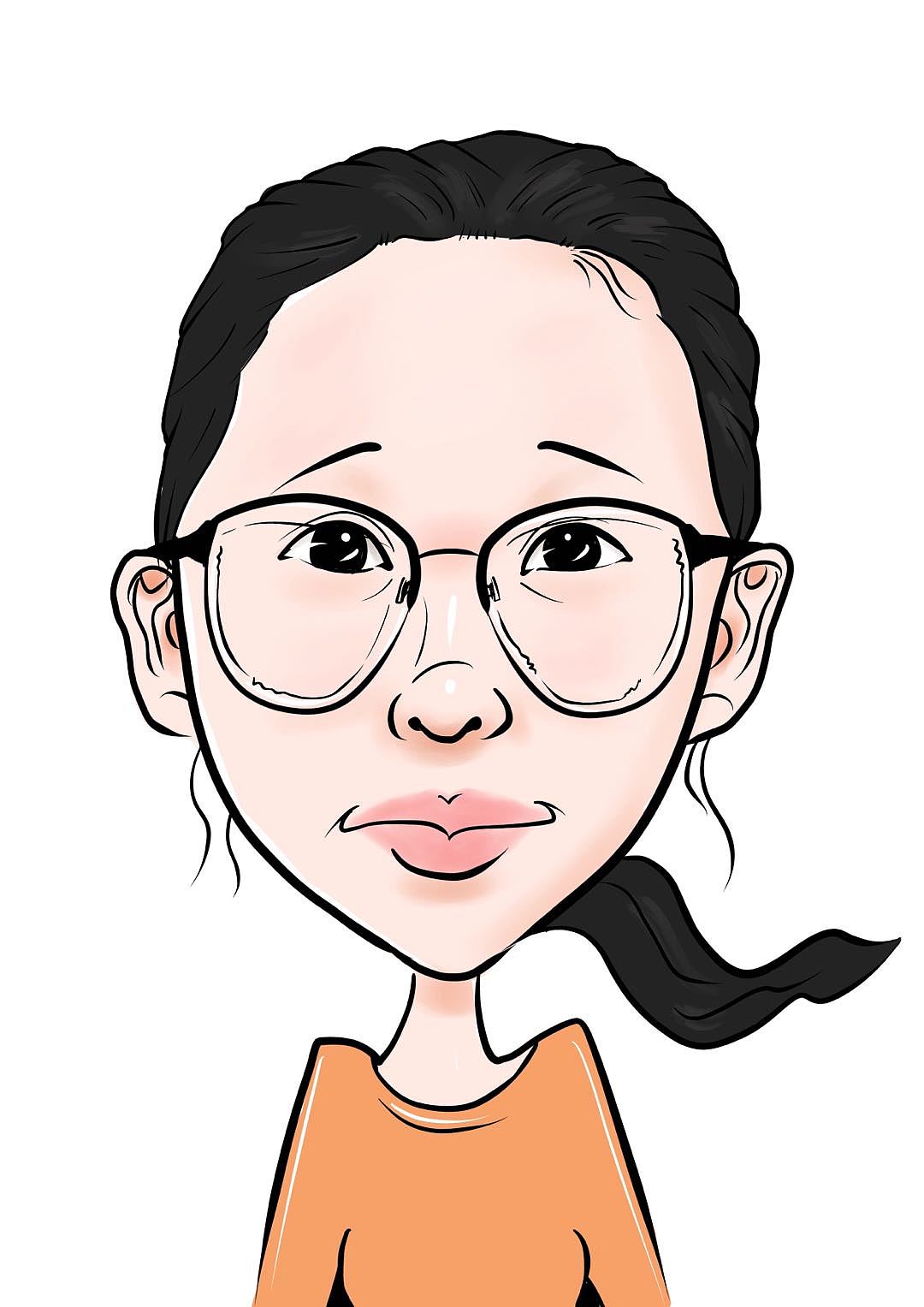 人物头像手绘