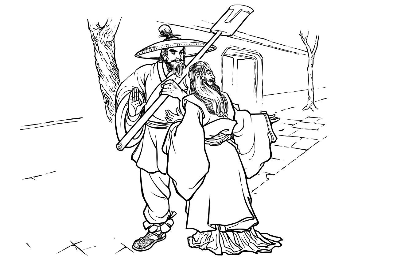 对外宣传，中国传统美德杂录配插（图ZMTc4Nzg2NDI0） - 商业插画 - 站酷设计师tuteng000001原创素材 - 站酷ZCOOL