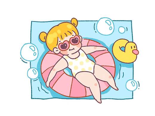 出行物语 | 和纸胶带插画