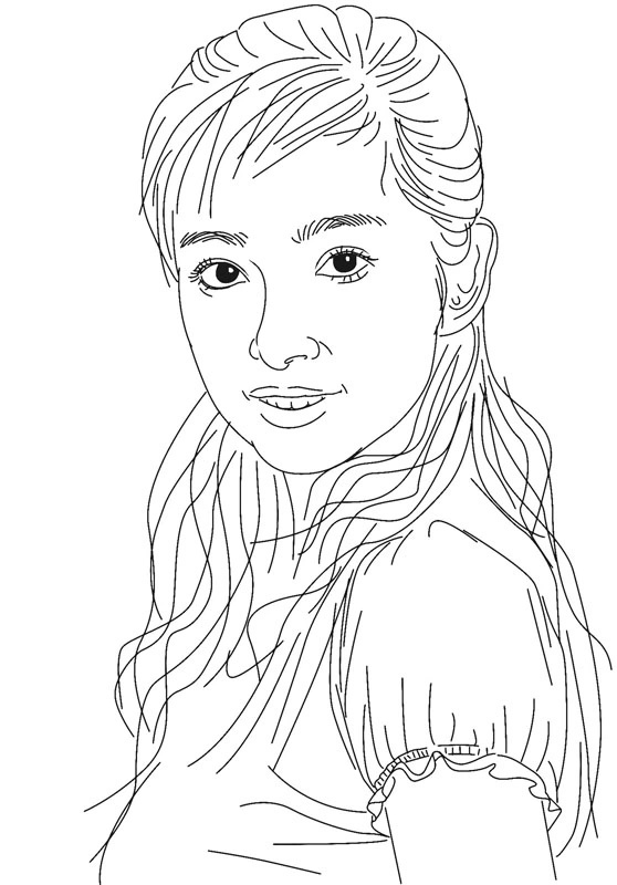 刘勇良线描人物之演员系列