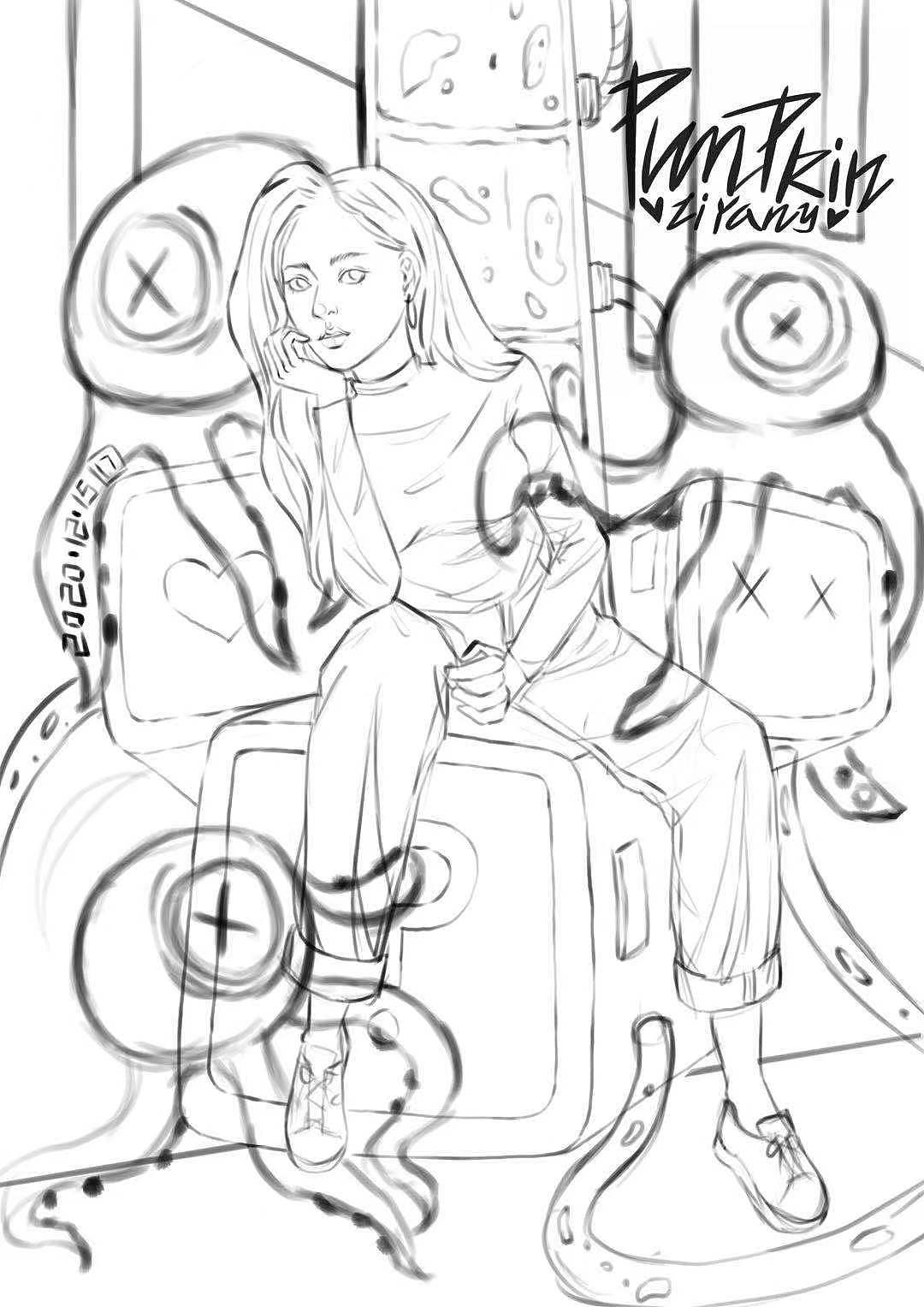 每日练习之百图斩16-20（图ZMjQxMDE1MjA0） - 创作习作 - 站酷设计师南瓜爱吃兔子原创素材 - 站酷ZCOOL