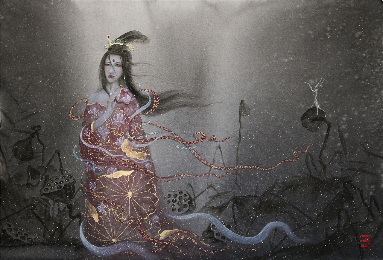 贰零壹柒作品集——翔鱼|纯艺术|绘画|翔鱼