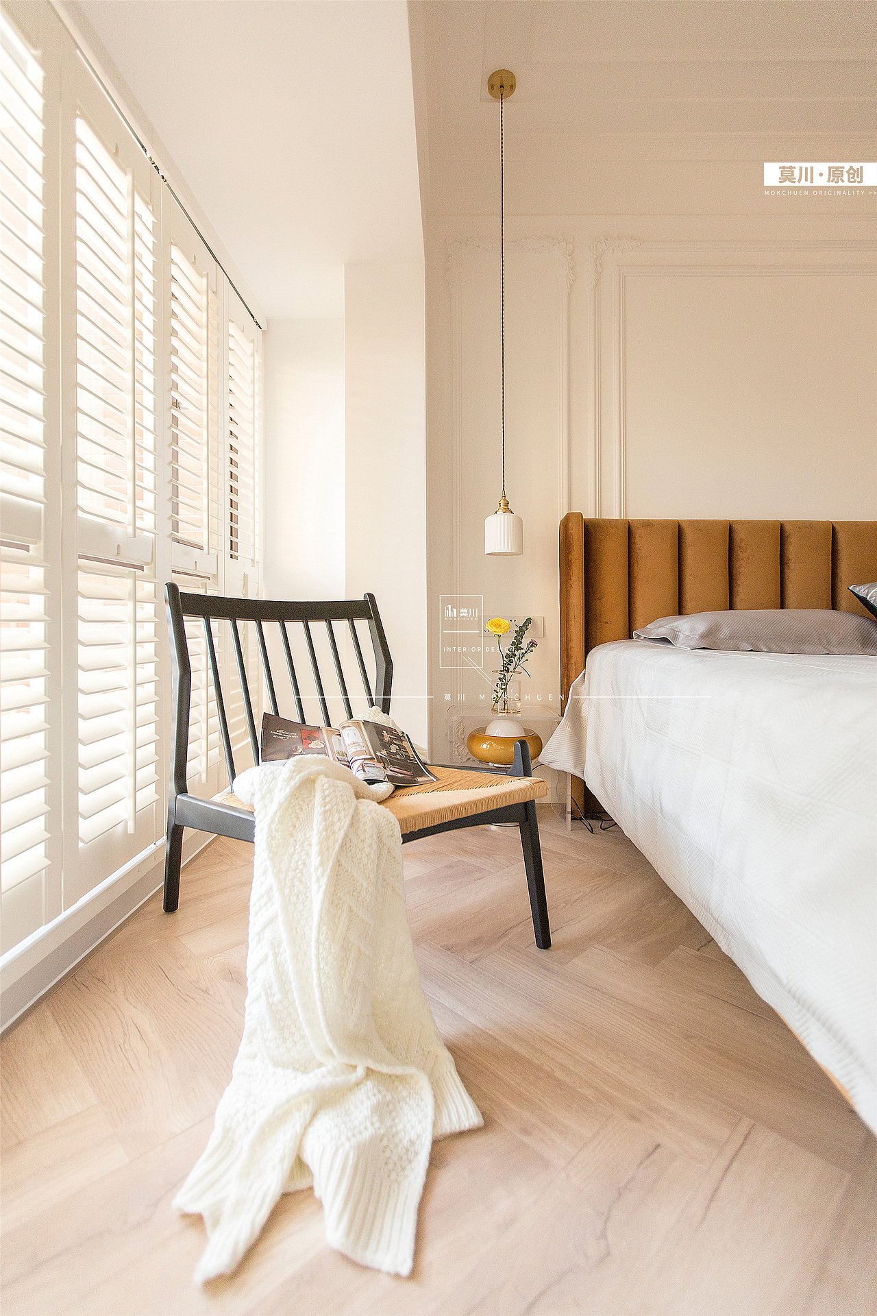 户型打通，与光影之下，静享143㎡的法式浪漫！（图ZMjQwNzczMjk2） - 家装设计 - 站酷设计师莫川建筑空间设计原创素材 - 站酷ZCOOL