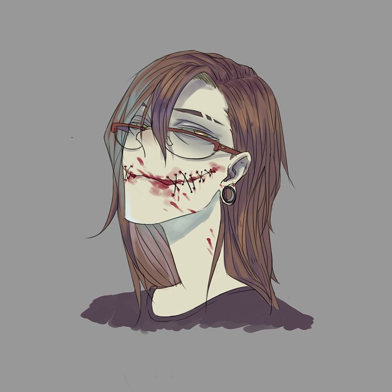 太忙了没时间画别的瞎涂了个新头像