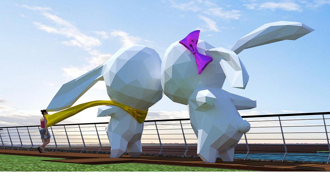 《梦想家》系列雕塑设计