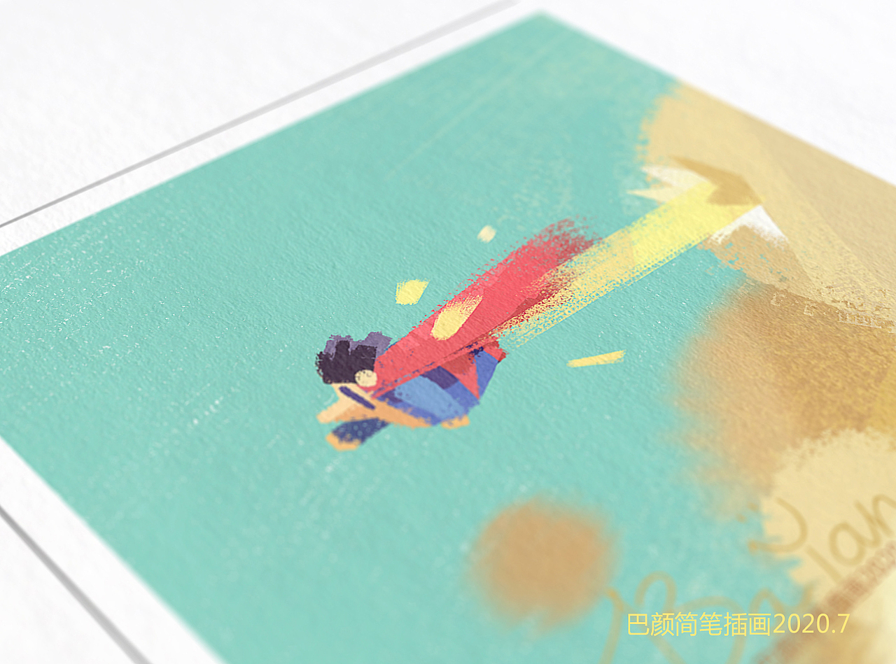 简笔插画2020.7-8月