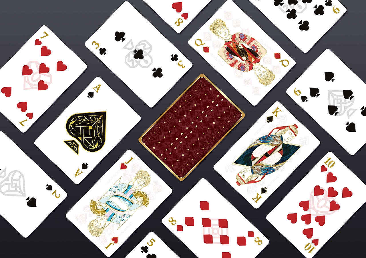 红楼梦扑克牌设计