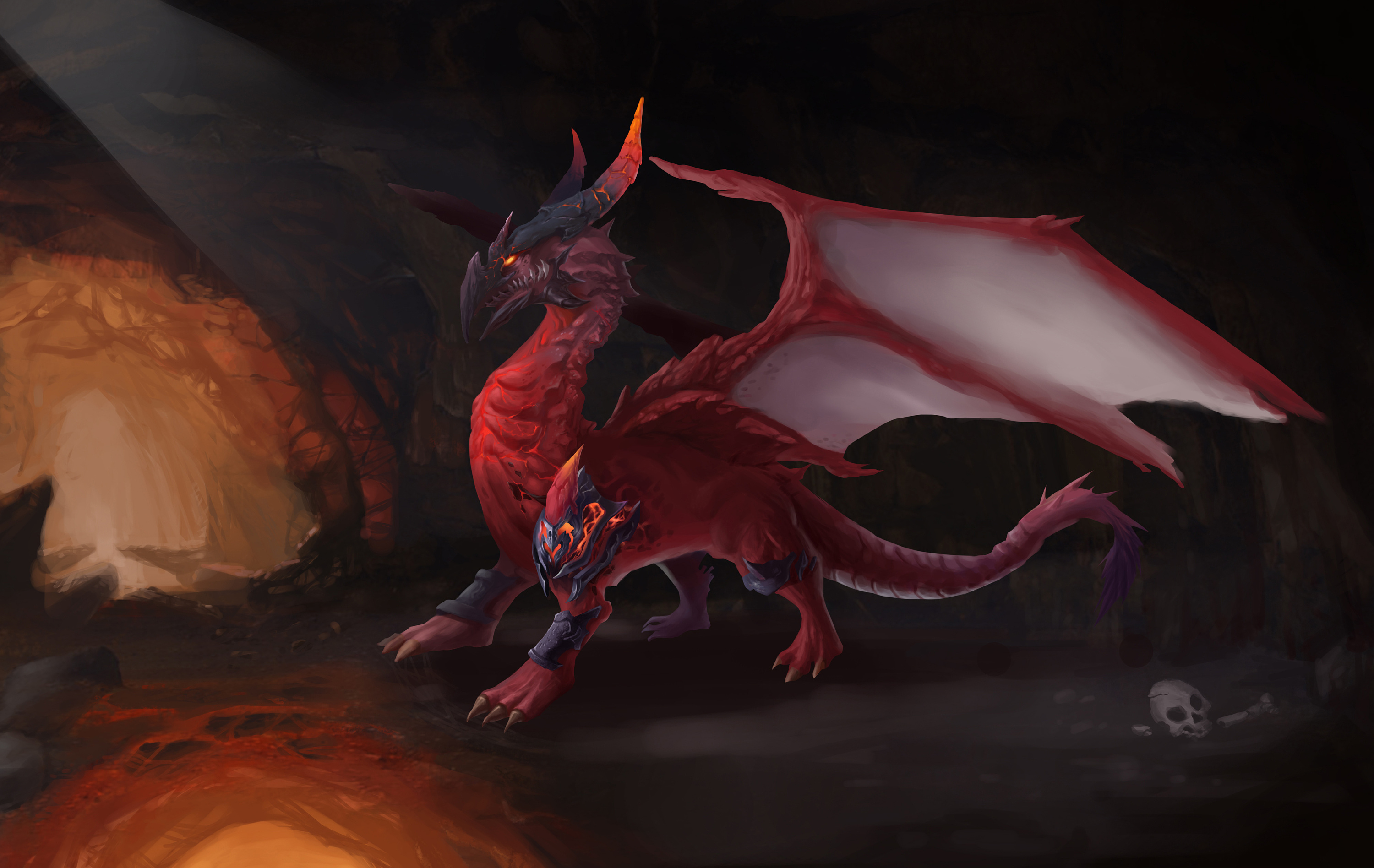 龙|插画|游戏原画|九仙玉 - 原创作品 - 站酷 (zcool)