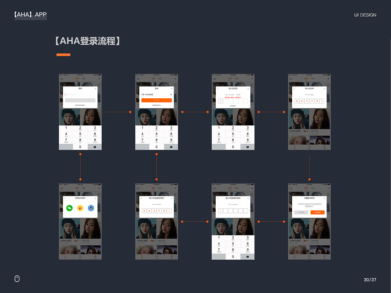 UI/UE/视觉设计作品集-2020