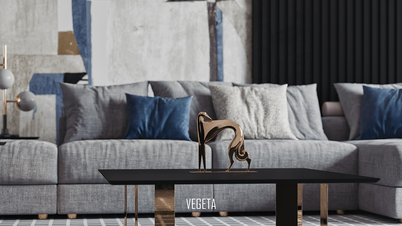 黑白灰&蓝（图ZMTkxOTA0MDUy） - 家装设计 - 站酷设计师_Vegeta_原创素材 - 站酷ZCOOL