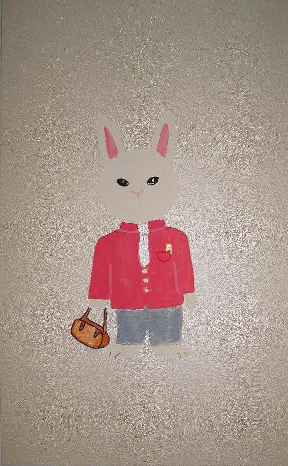 兔年的祝福卡（图ZMTk0MDIyNA==） - 商业插画 - 站酷设计师虞梵原创素材 - 站酷ZCOOL