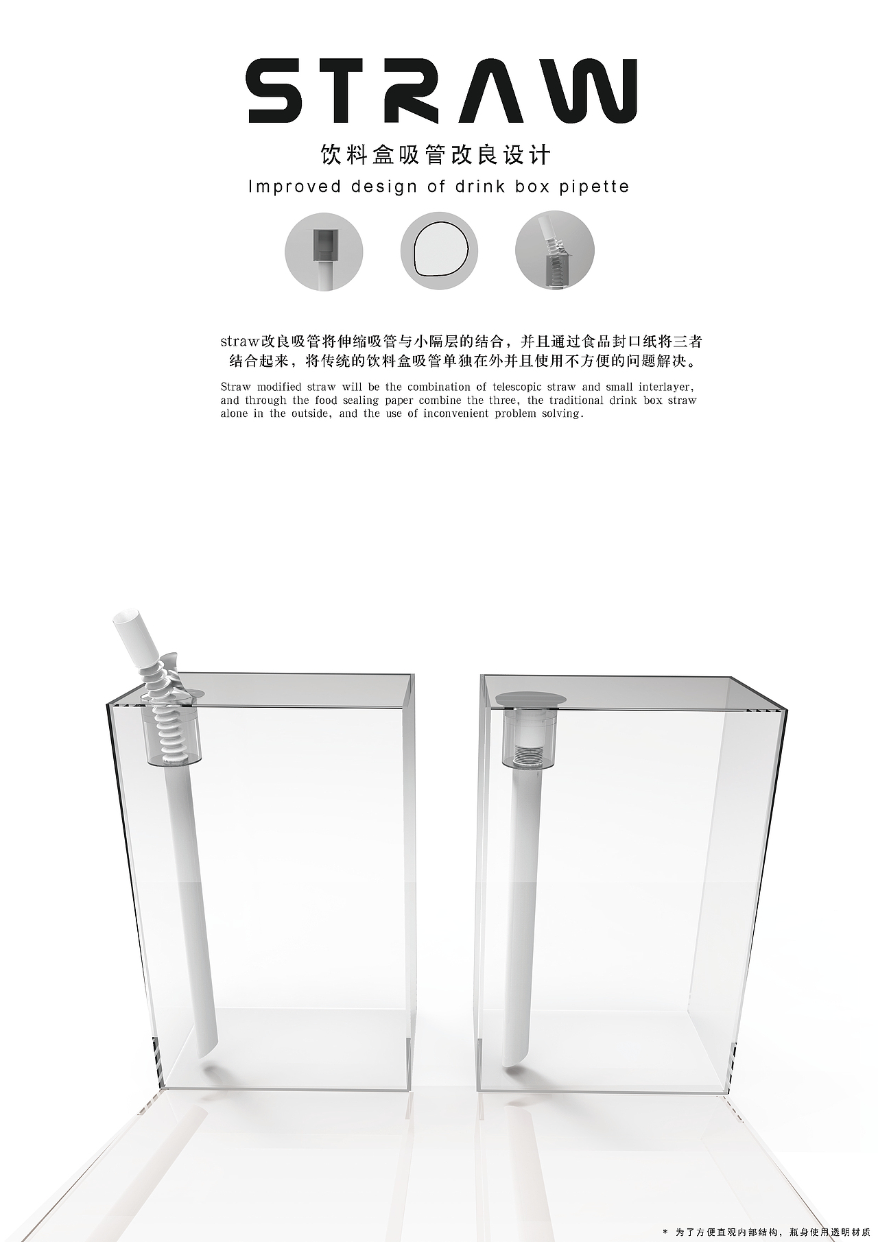 STRAW吸管改良设计（图ZMTQ1OTk0NjAw） - 生活用品 - 站酷设计师筱寒菇凉原创素材 - 站酷ZCOOL