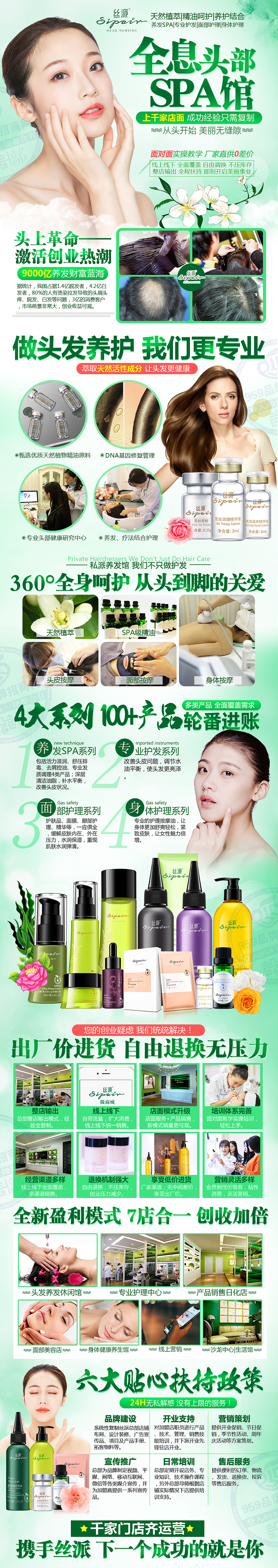 丝派全息头部SPA馆