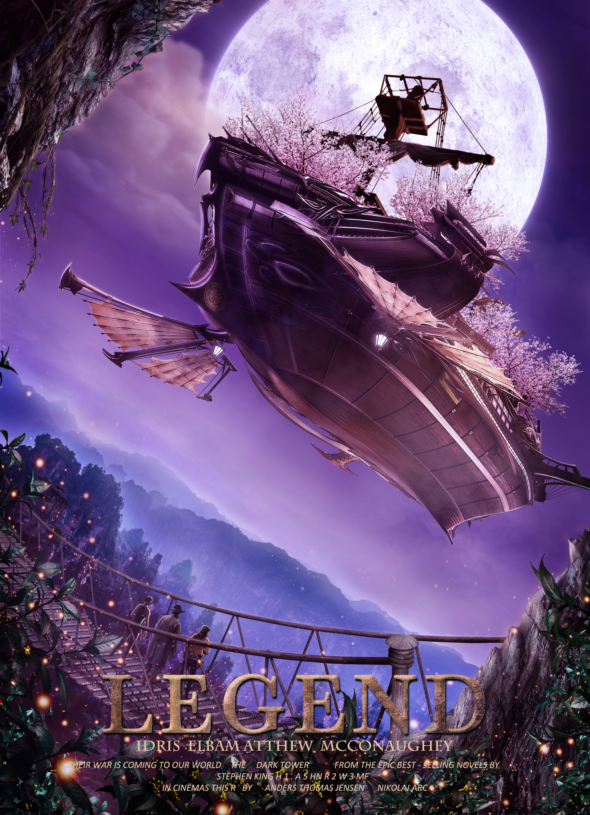 梦幻飞船|平面|海报|unparalleled布尔 - 临摹作品 - 站酷 (zcool)