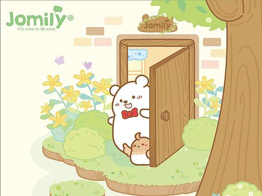 Jomily乔美家族桌面背景壁纸1