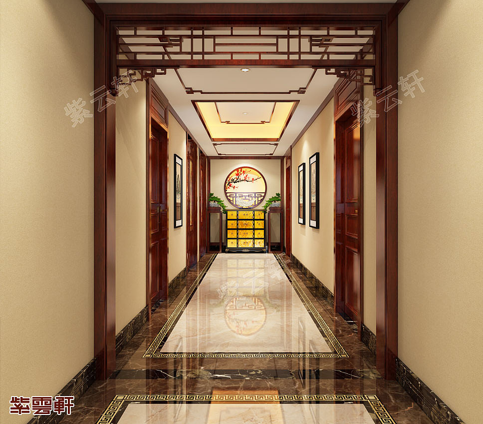 仿古走廊装修设计图